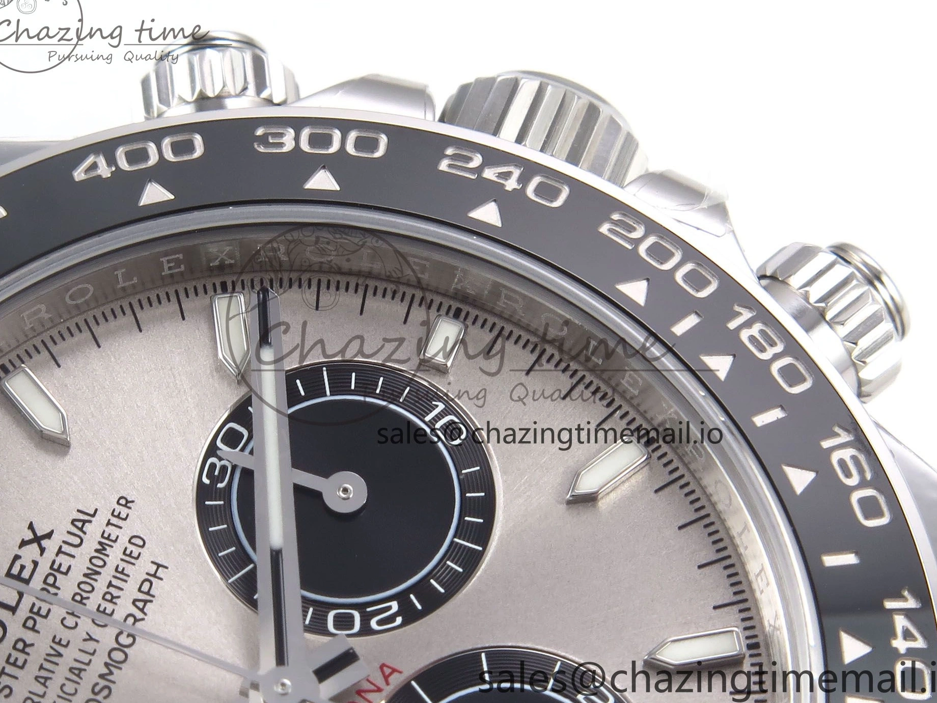 Strap on DD4802 126519 Gray Edition Best 1:1 Daytona Oysterflex SBF Dial 0412